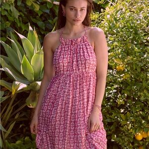 NWT By Anthropologie Gauze Halter Dress - small - sold